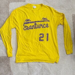 FRSH Yellow 'Santurce 21' Graphic Long Sleeve Tee
